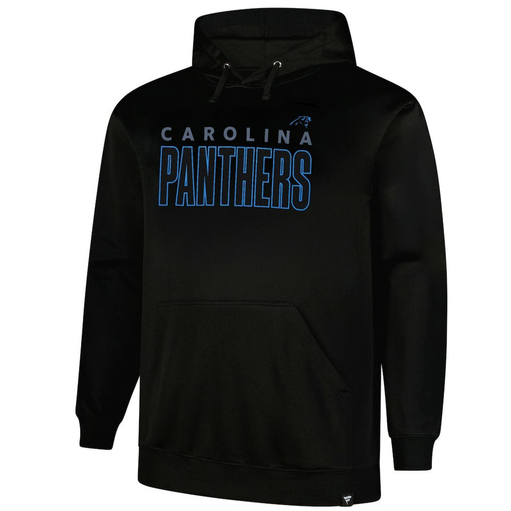 Carolina Panthers Big & Tall Fleece Pullover Hoodie - Black - Fanatics