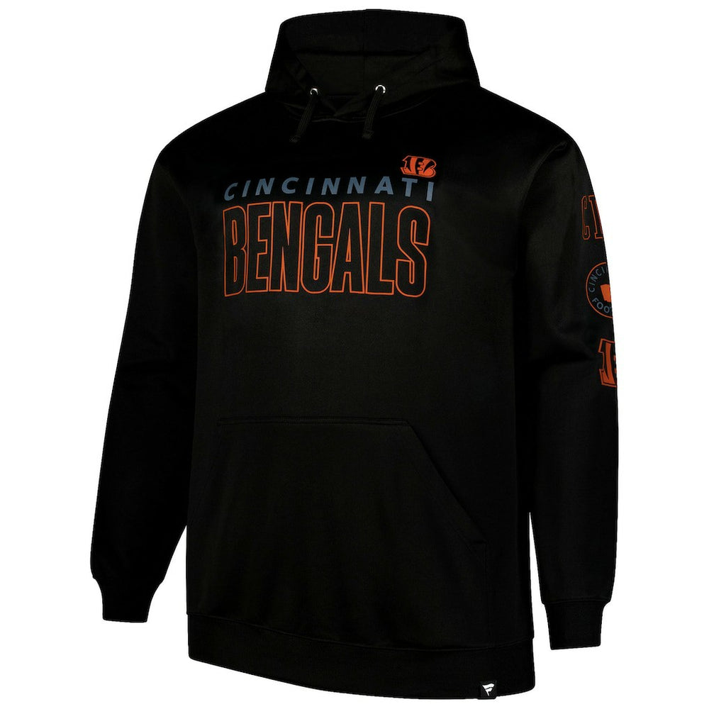 Cincinnati Bengals Big & Tall Fleece Pullover Hoodie - Black - Fanatics
