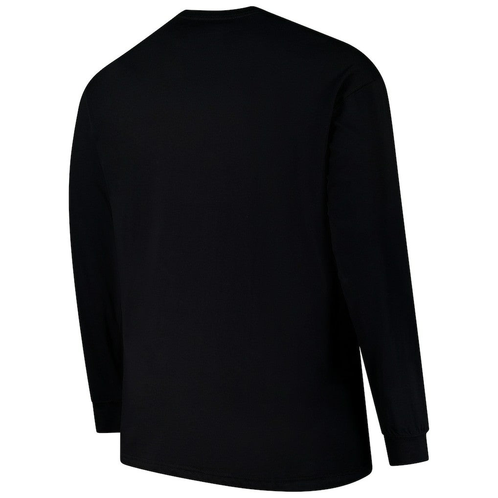 Chicago Bears Profile Big & Tall Pop Long Sleeve T-Shirt - Black - NFL