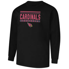Arizona Cardinals Profile Big & Tall Pop Long Sleeve T-Shirt - Black - NFL