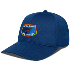 St. Louis Blues Levelwear Retro Skylight Zephyr Adjustable Hat - Navy | NHL Clearance