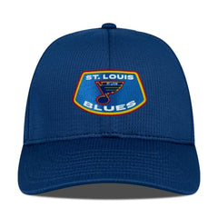 St. Louis Blues Levelwear Retro Skylight Zephyr Adjustable Hat - Navy | NHL Clearance