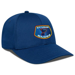 St. Louis Blues Levelwear Retro Skylight Zephyr Adjustable Hat - Navy | NHL Clearance