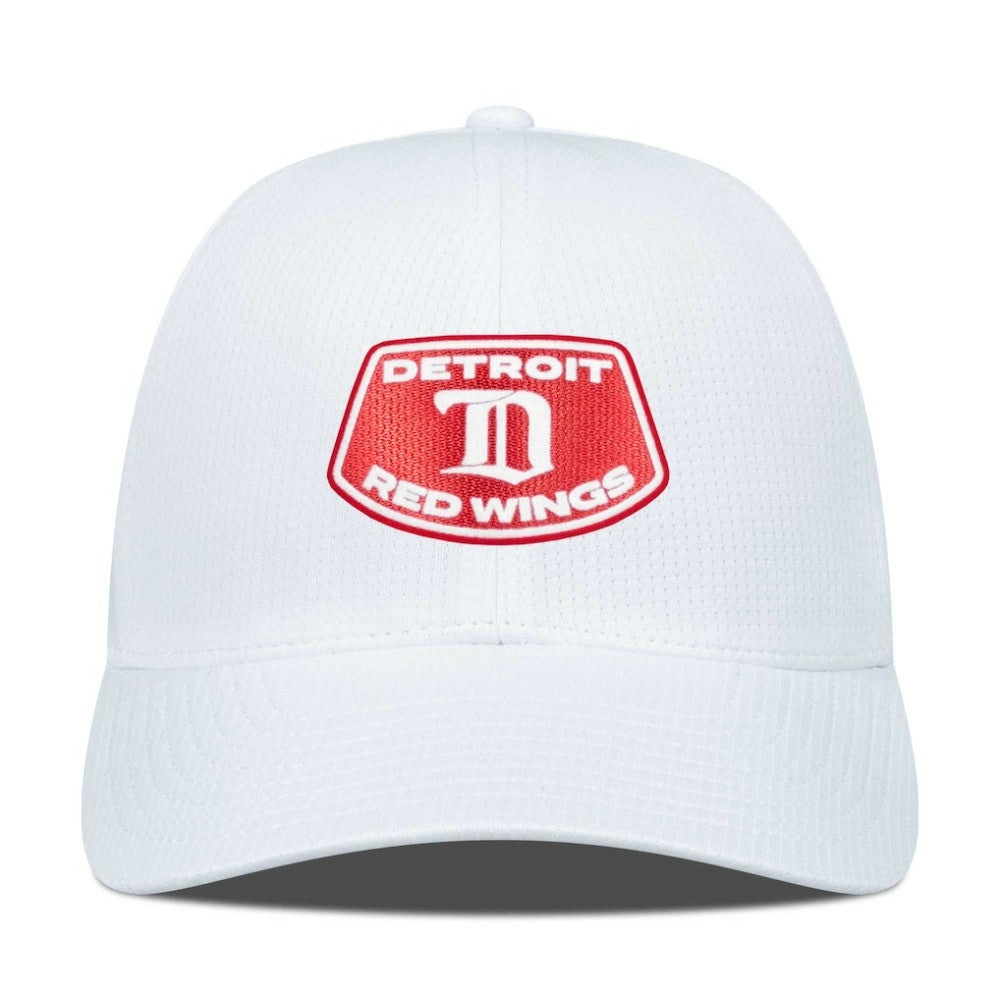 Detroit Red Wings Levelwear Retro Skylight Zephyr Adjustable Hat - White | NHL online