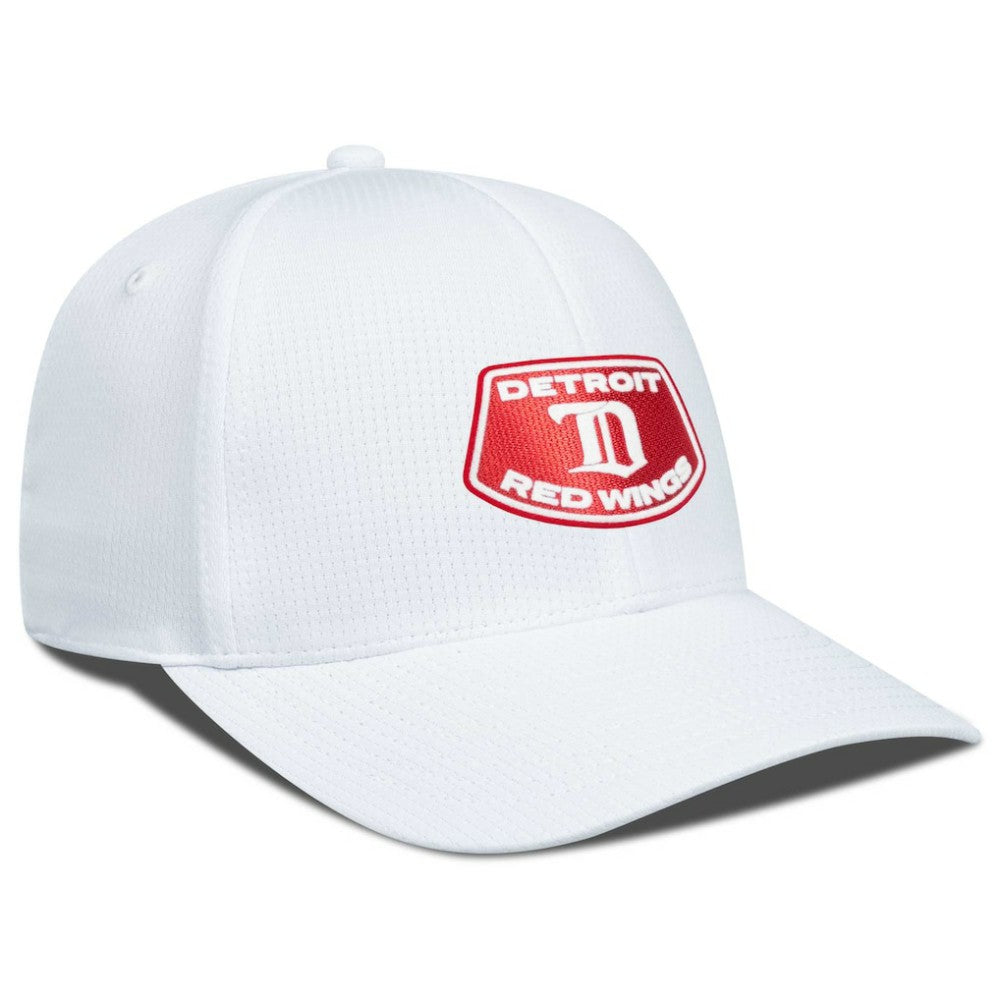Detroit Red Wings Levelwear Retro Skylight Zephyr Adjustable Hat - White | NHL online