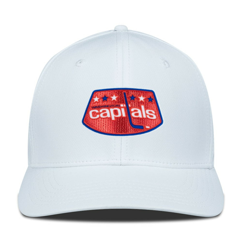 Washington Capitals Levelwear Retro Skylight Rise Flex Hat - White | NHL sale