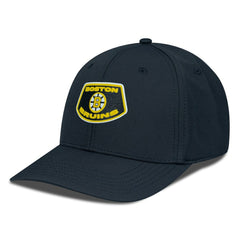 Boston Bruins Levelwear Retro Skylight Rise Flex Hat - Black | NHL discount