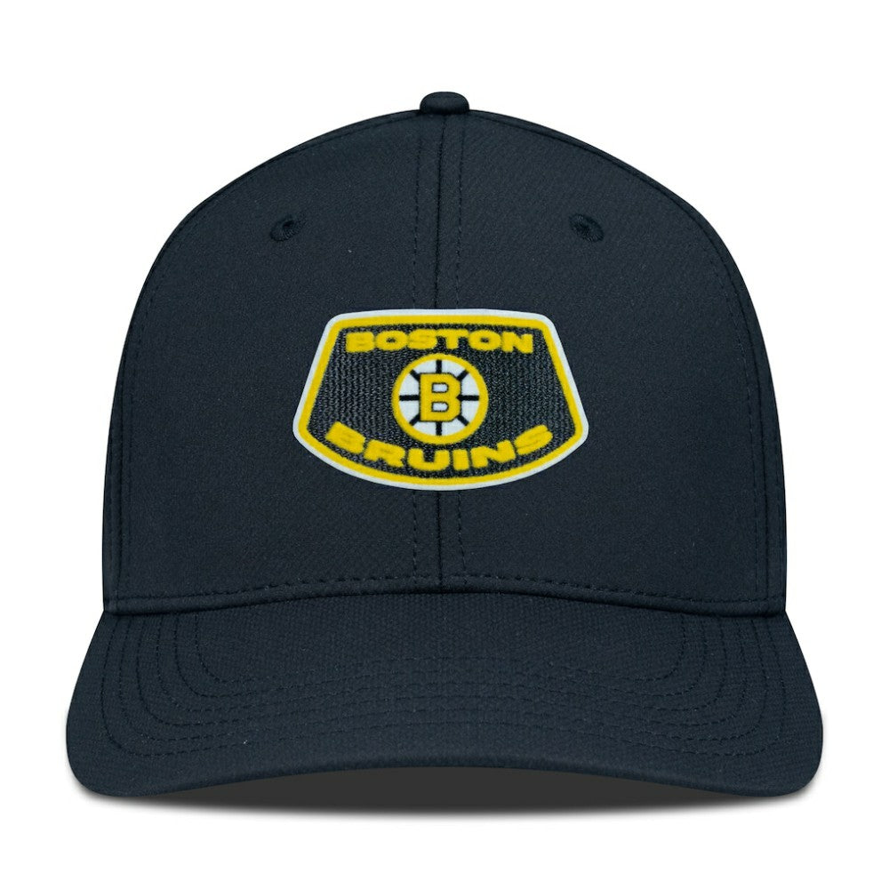 Boston Bruins Levelwear Retro Skylight Rise Flex Hat - Black | NHL discount