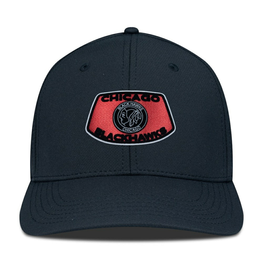 Chicago Blackhawks Levelwear Retro Skylight Rise Flex Hat - Black | NHL discount
