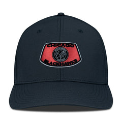 Chicago Blackhawks Levelwear Retro Skylight Rise Flex Hat - Black | NHL discount