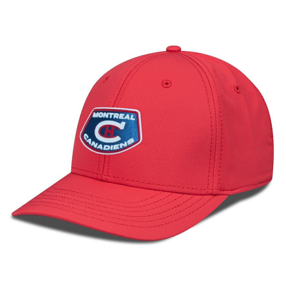 Montreal Canadiens Levelwear Retro Skylight Rise Flex Hat - Red | NHL Lifestyle