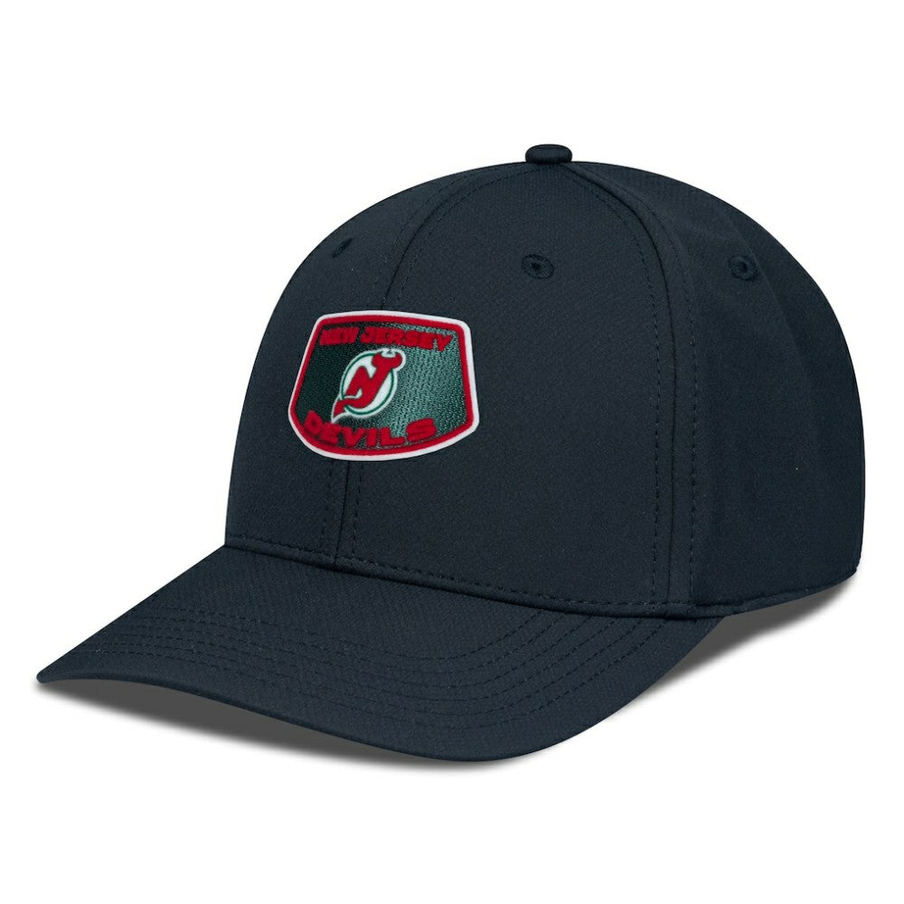 New Jersey Devils Levelwear Retro Skylight Rise Flex Hat - Black | NHL sale