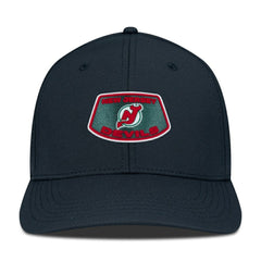 New Jersey Devils Levelwear Retro Skylight Rise Flex Hat - Black | NHL sale