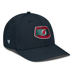 New Jersey Devils Levelwear Retro Skylight Rise Flex Hat - Black | NHL sale