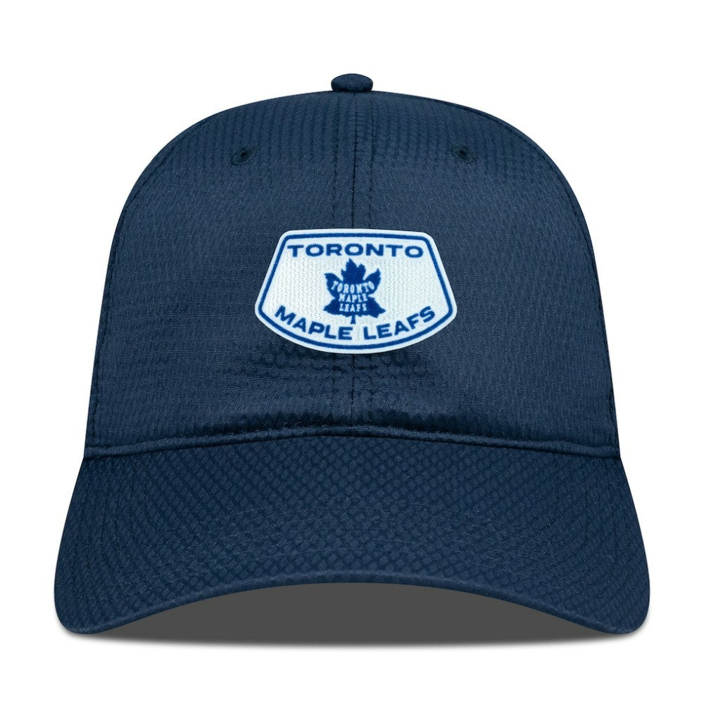 Toronto Maple Leafs Levelwear Retro Skylight Matrix Adjustable Hat - Navy | NHL Clearance
