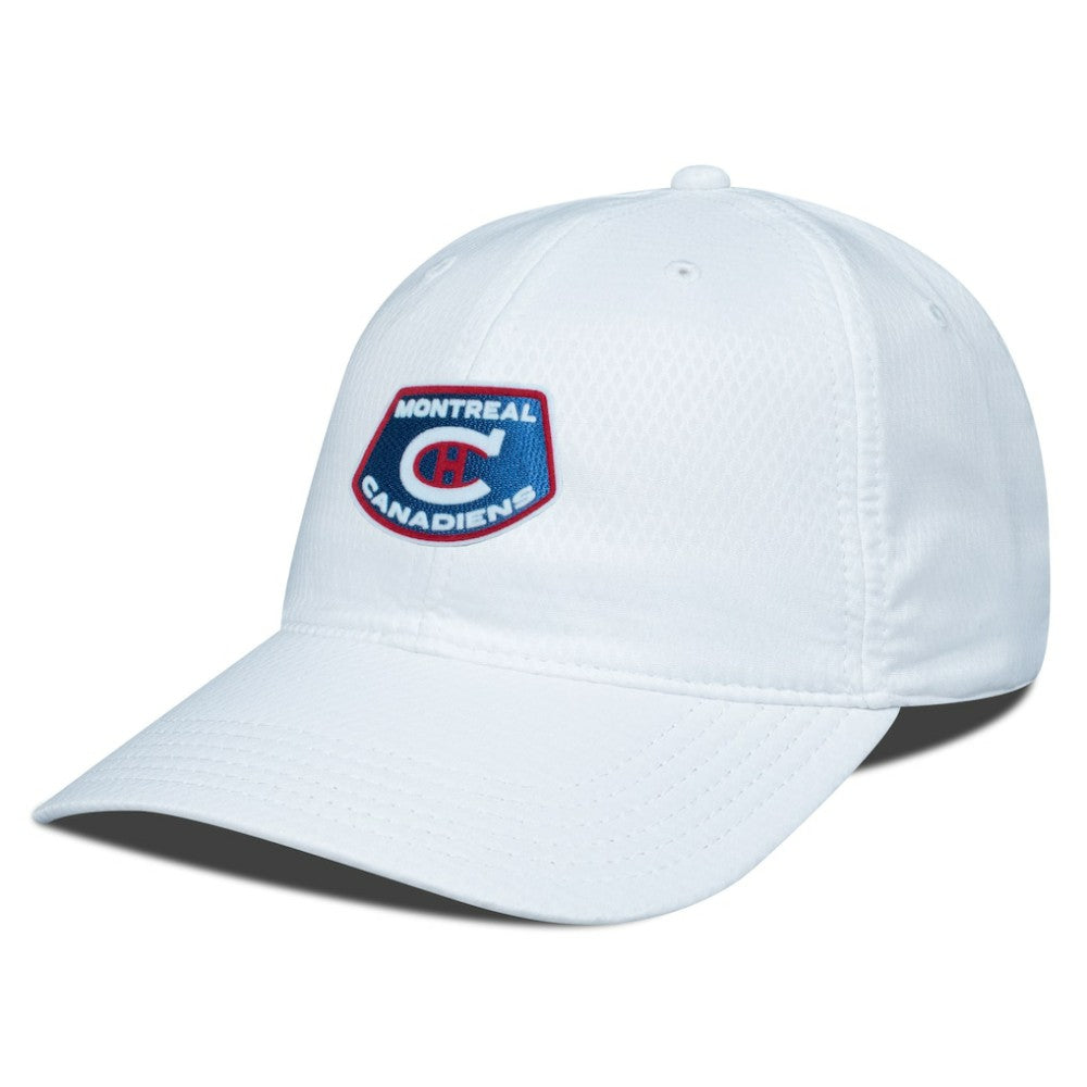 Montreal Canadiens Levelwear Retro Skylight Matrix Adjustable Hat - White | NHL Clearance