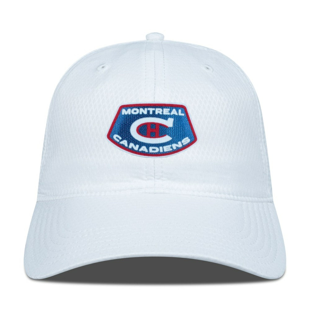 Montreal Canadiens Levelwear Retro Skylight Matrix Adjustable Hat - White | NHL Clearance