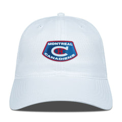 Montreal Canadiens Levelwear Retro Skylight Matrix Adjustable Hat - White | NHL Clearance