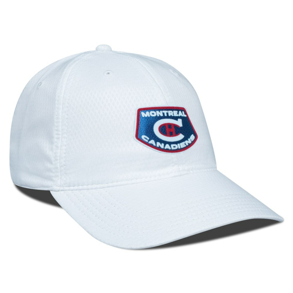Montreal Canadiens Levelwear Retro Skylight Matrix Adjustable Hat - White | NHL Clearance