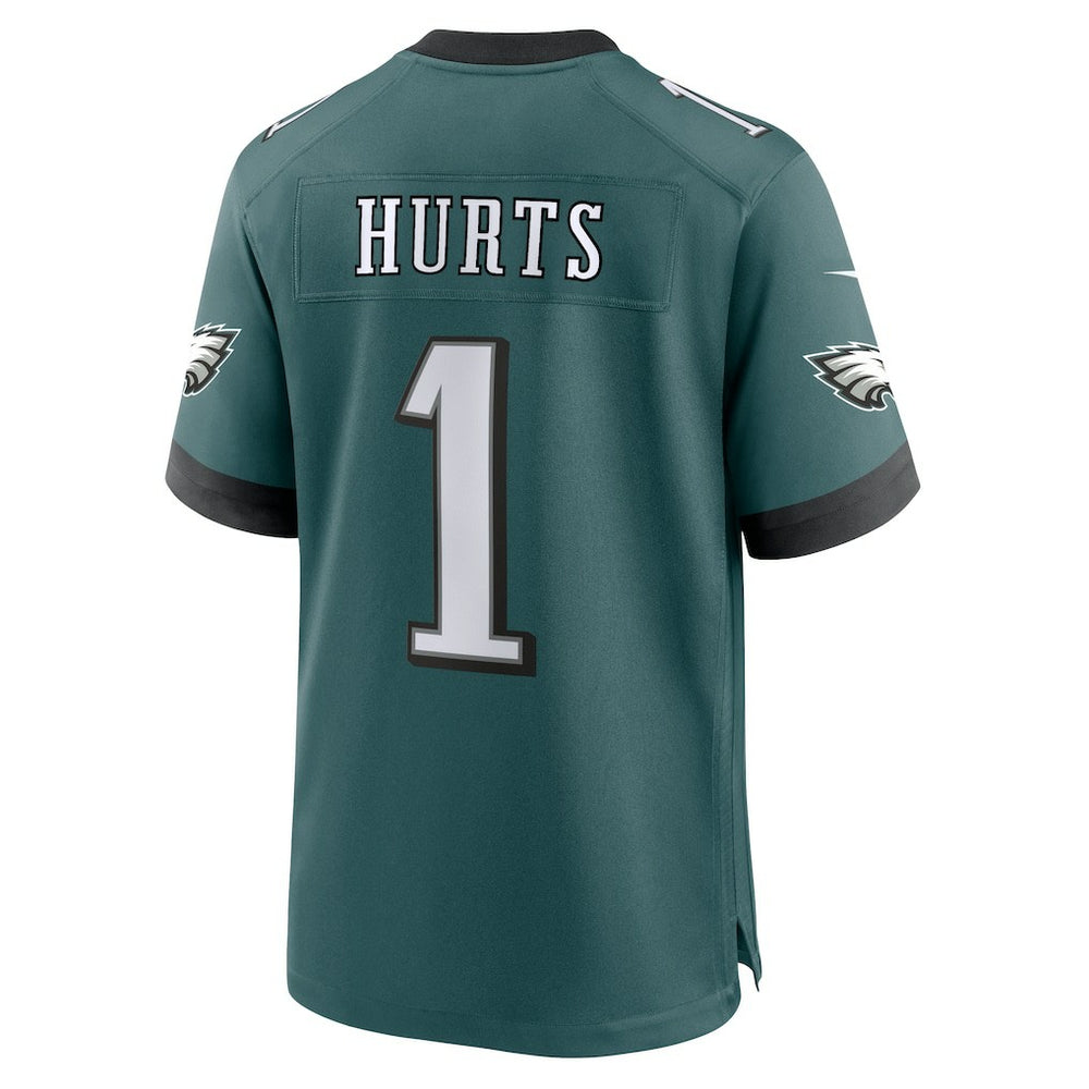 Jalen Hurts Philadelphia Eagles Team Game Jersey - Midnight Green - Nike