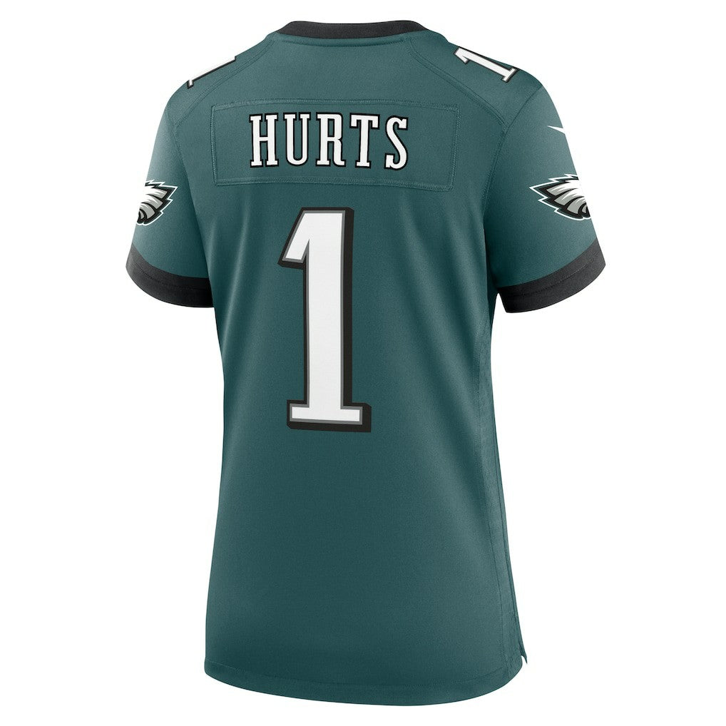 Jalen Hurts Philadelphia Eagles Women's Team Game Jersey - Midnight Green - Nike