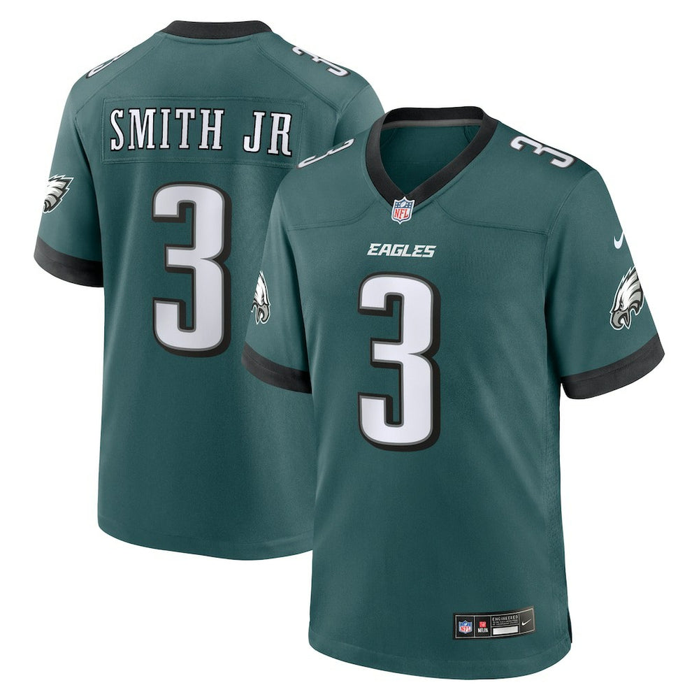 Nolan Smith Philadelphia Eagles Team Game Jersey - Midnight Green - Nike