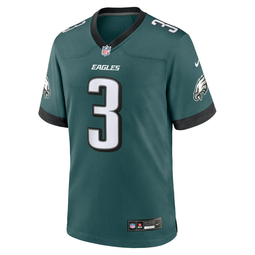 Nolan Smith Philadelphia Eagles Team Game Jersey - Midnight Green - Nike
