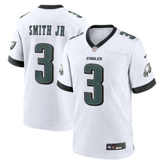 Nolan Smith Philadelphia Eagles White Game Jersey - White - Nike