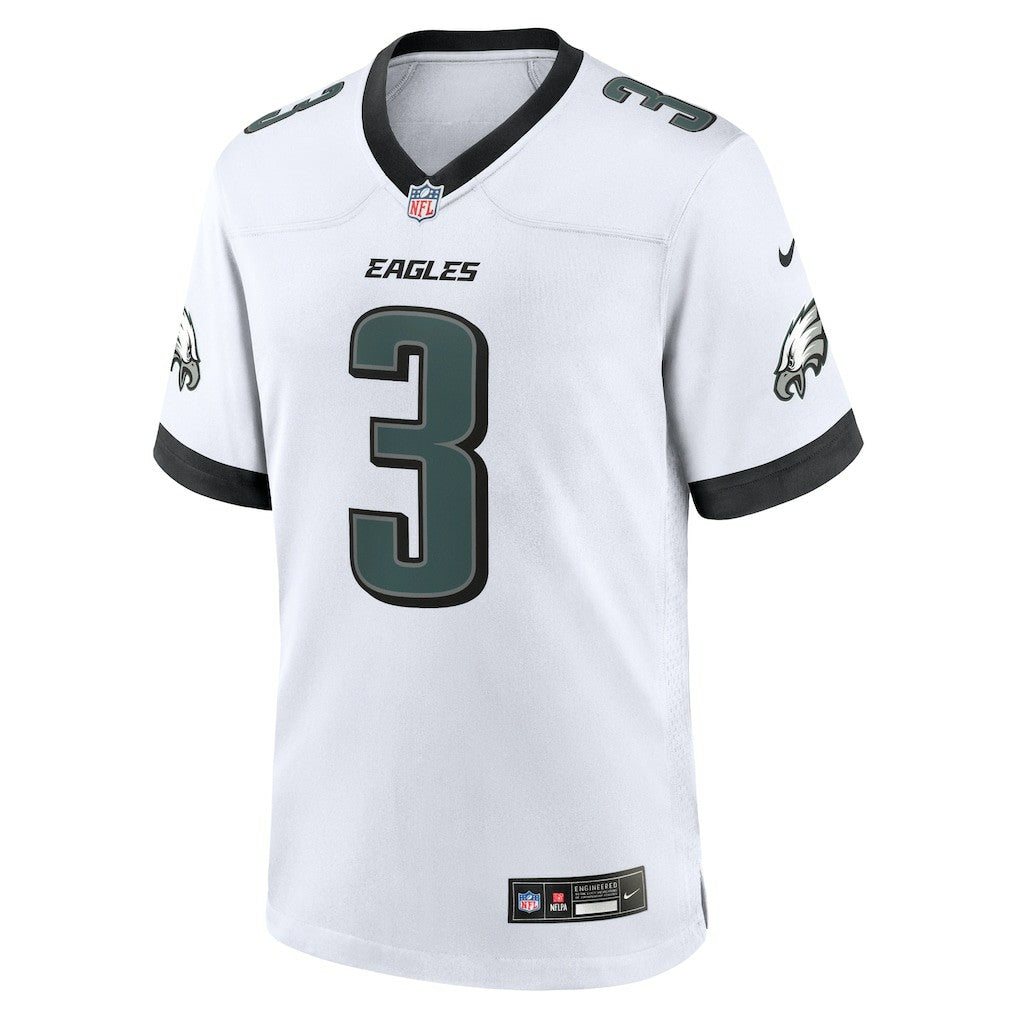Nolan Smith Philadelphia Eagles White Game Jersey - White - Nike