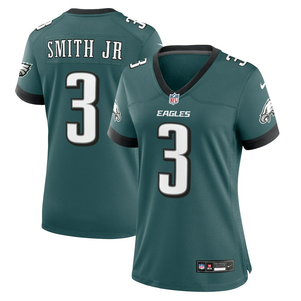 Nolan Smith Philadelphia Eagles Women's Team Game Jersey - Midnight Green - Nike