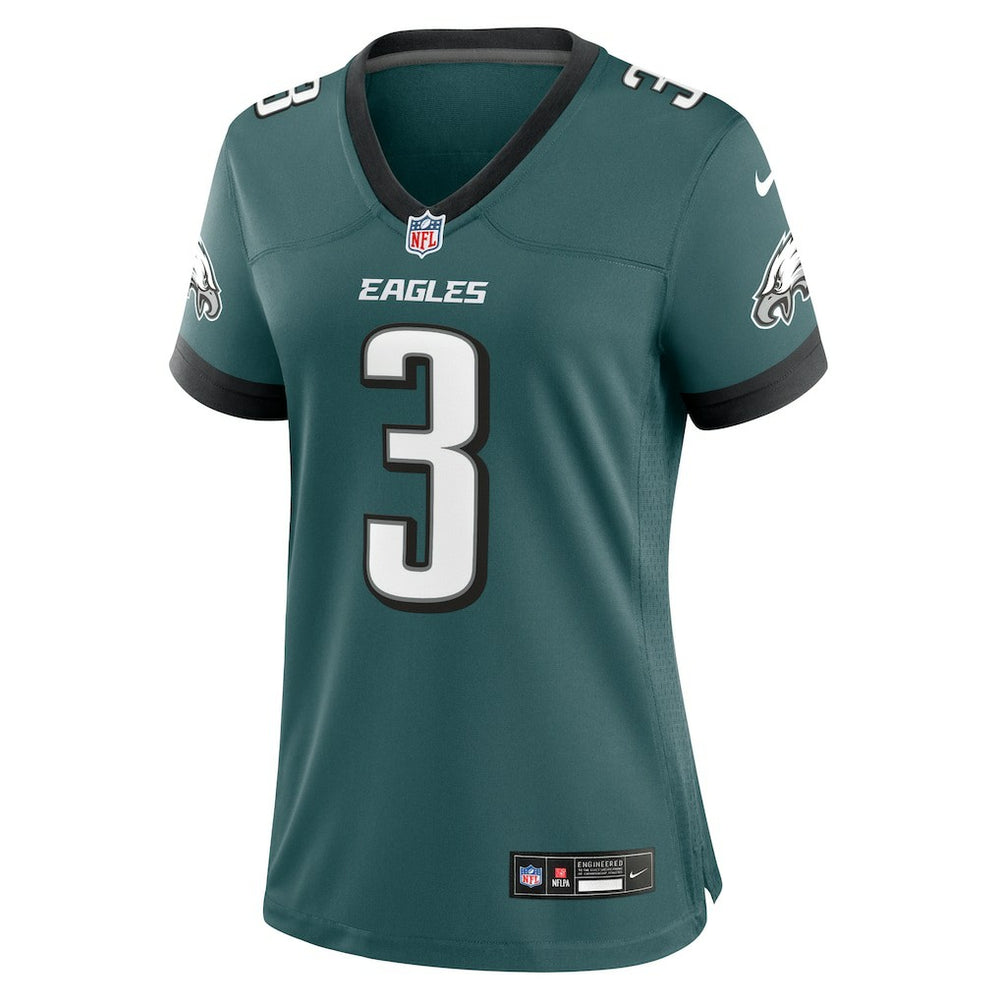 Nolan Smith Philadelphia Eagles Women's Team Game Jersey - Midnight Green - Nike