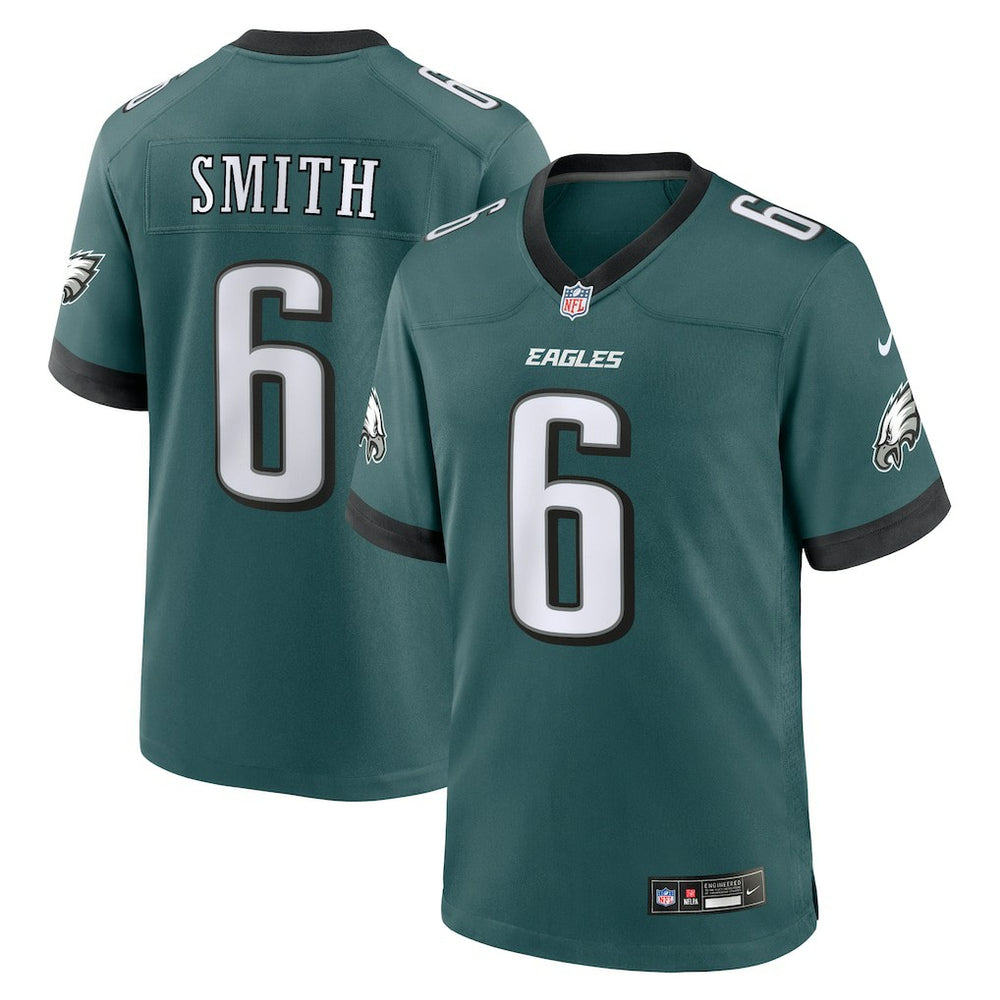 DeVonta Smith Philadelphia Eagles Team Game Jersey - Midnight Green - Nike