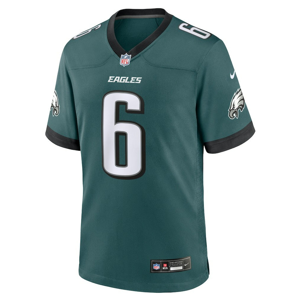 DeVonta Smith Philadelphia Eagles Team Game Jersey - Midnight Green - Nike