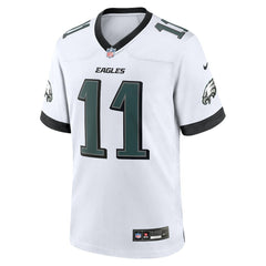 A.J. Brown Philadelphia Eagles White Game Jersey - White - Nike