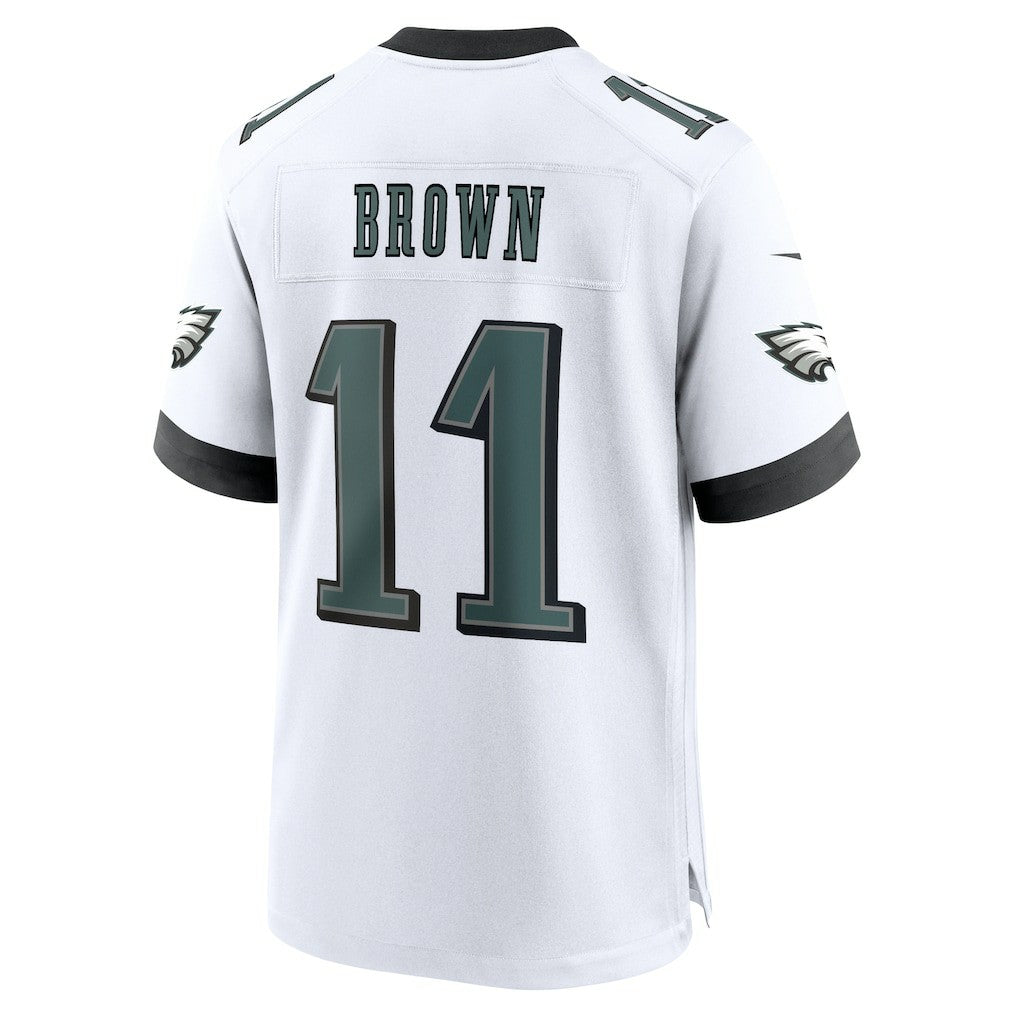 A.J. Brown Philadelphia Eagles White Game Jersey - White - Nike