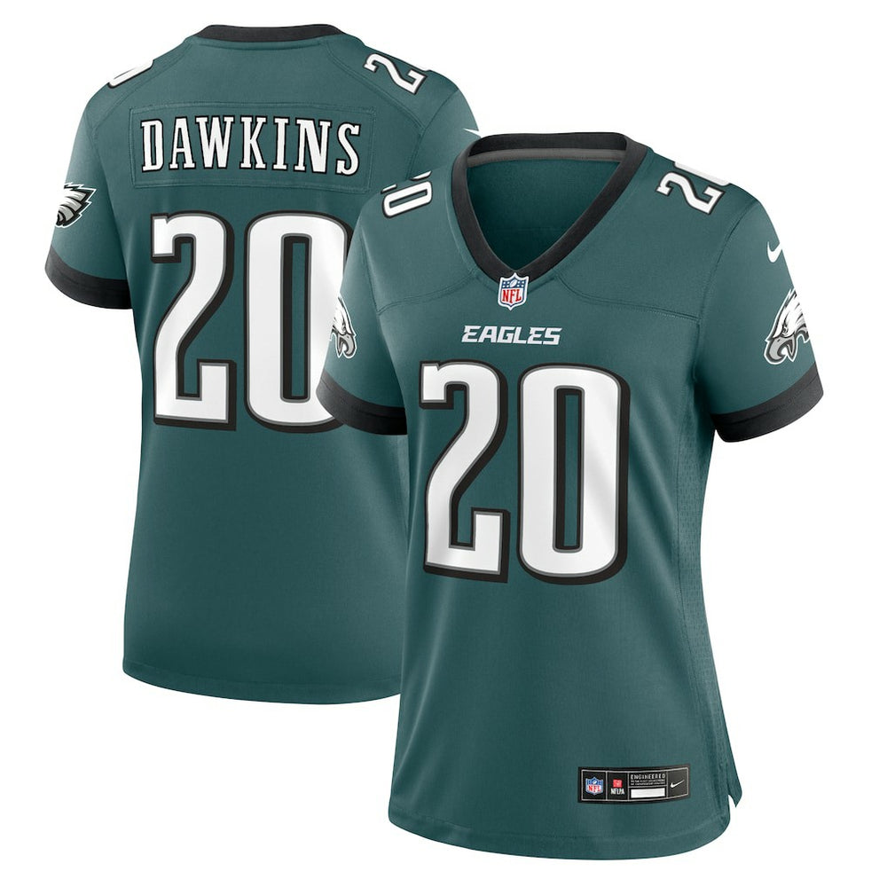 Brian Dawkins Philadelphia Eagles Women's Retired Player Game Jersey - Midnight Green - Nike