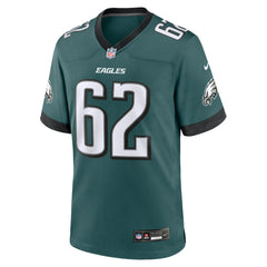 Jason Kelce Philadelphia Eagles Team Game Jersey - Midnight Green - Nike