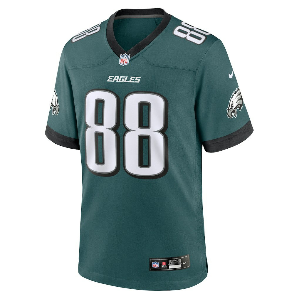 Dallas Goedert Philadelphia Eagles Team Game Jersey - Midnight Green - Nike