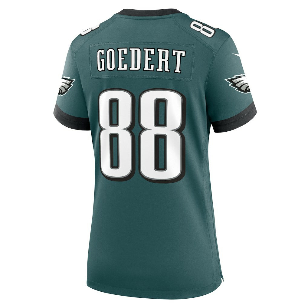 Dallas Goedert Philadelphia Eagles Women's Team Game Jersey - Midnight Green - Nike