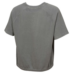 Detroit Lions Women's Mineral Wash Short Sleeve Top - Gray - NFL