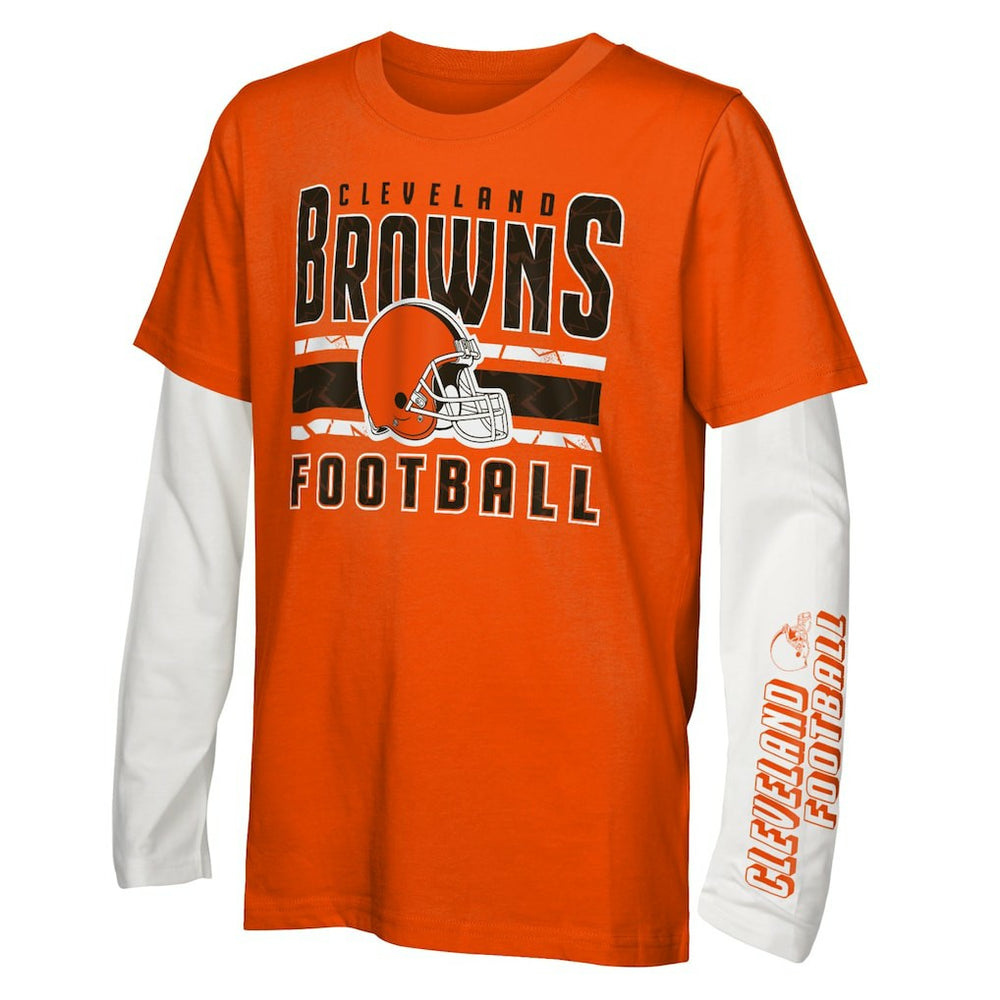 Cleveland Browns Preschool In the Mix T-Shirt Combo Set - NFL