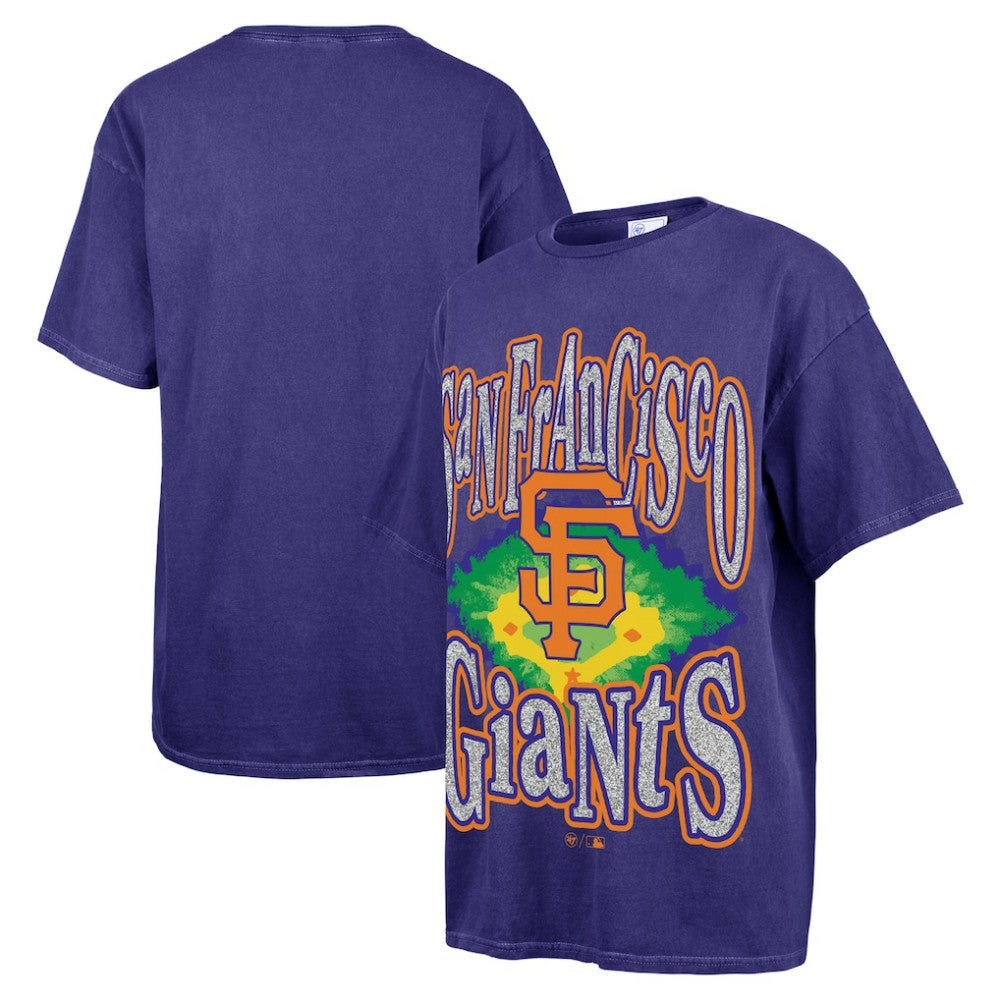 San Francisco Giants '47 Women's Flashing Lights Boyfriend T-Shirt for sale