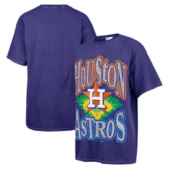 Houston Astros '47 Women's Flashing Lights Boyfriend T-Shirt Sale