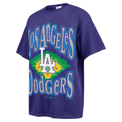 Los Angeles Dodgers '47 Women's Flashing Lights Boyfriend T-Shirt for sale