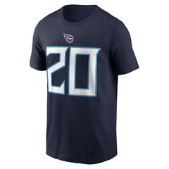 Tony Pollard Tennessee Titans Player Name & Number T-Shirt - Navy - Nike