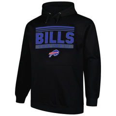 Buffalo Bills Big & Tall Pop Pullover Hoodie - Black - Fanatics