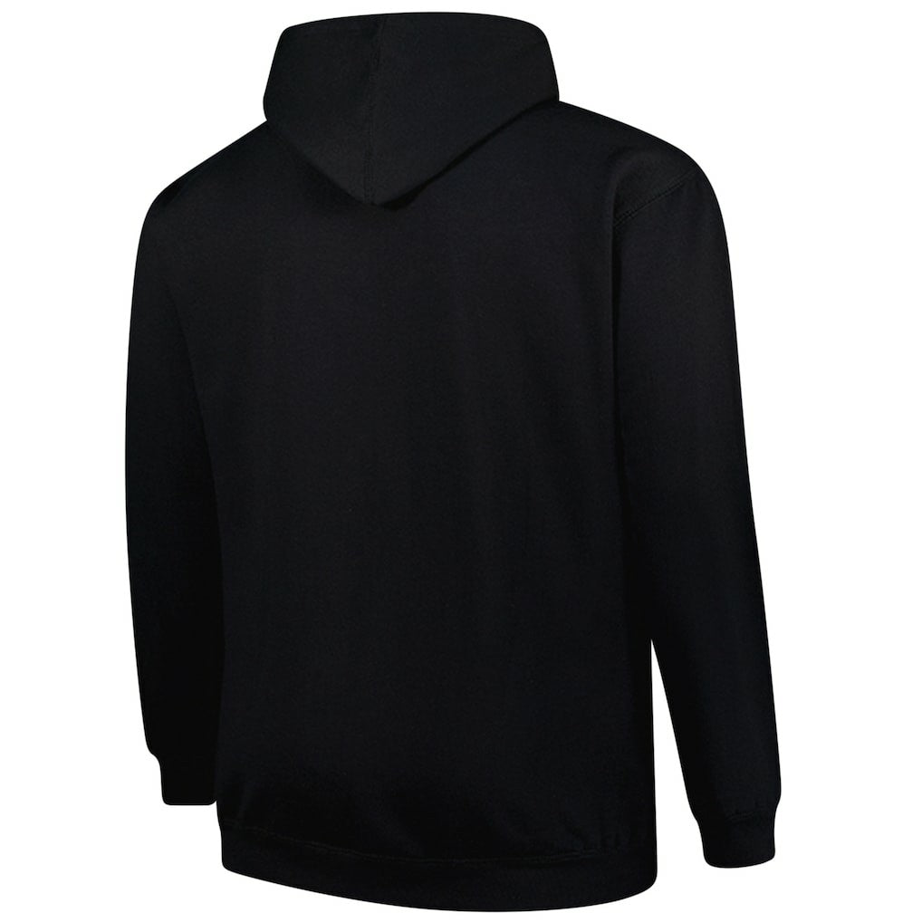 Carolina Panthers Big & Tall Pop Pullover Hoodie - Black - Fanatics