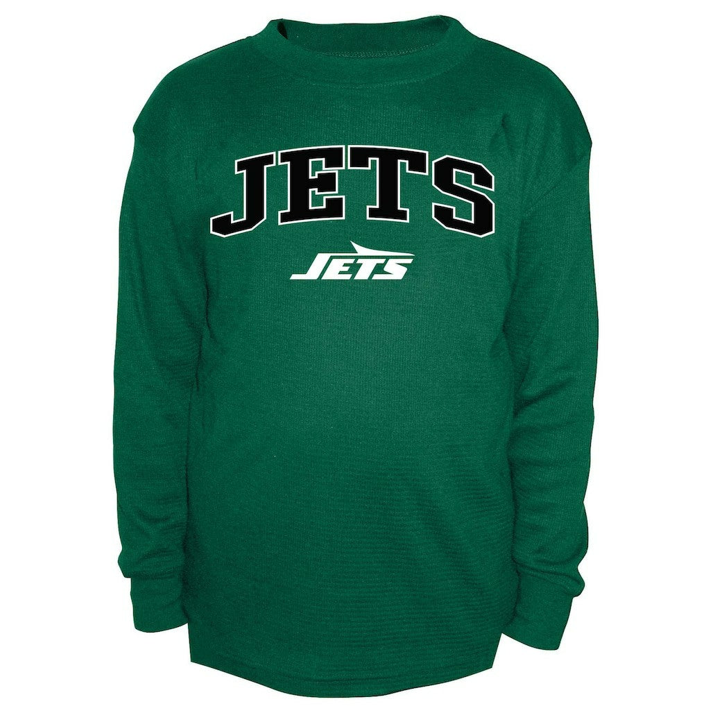 New York Jets Big & Tall Thermal Long Sleeve T-Shirt - Green - Fanatics