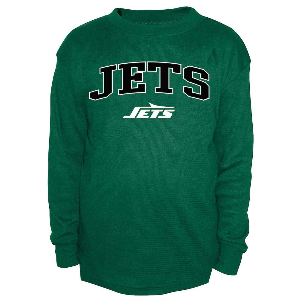 New York Jets Big & Tall Thermal Long Sleeve T-Shirt - Green - Fanatics