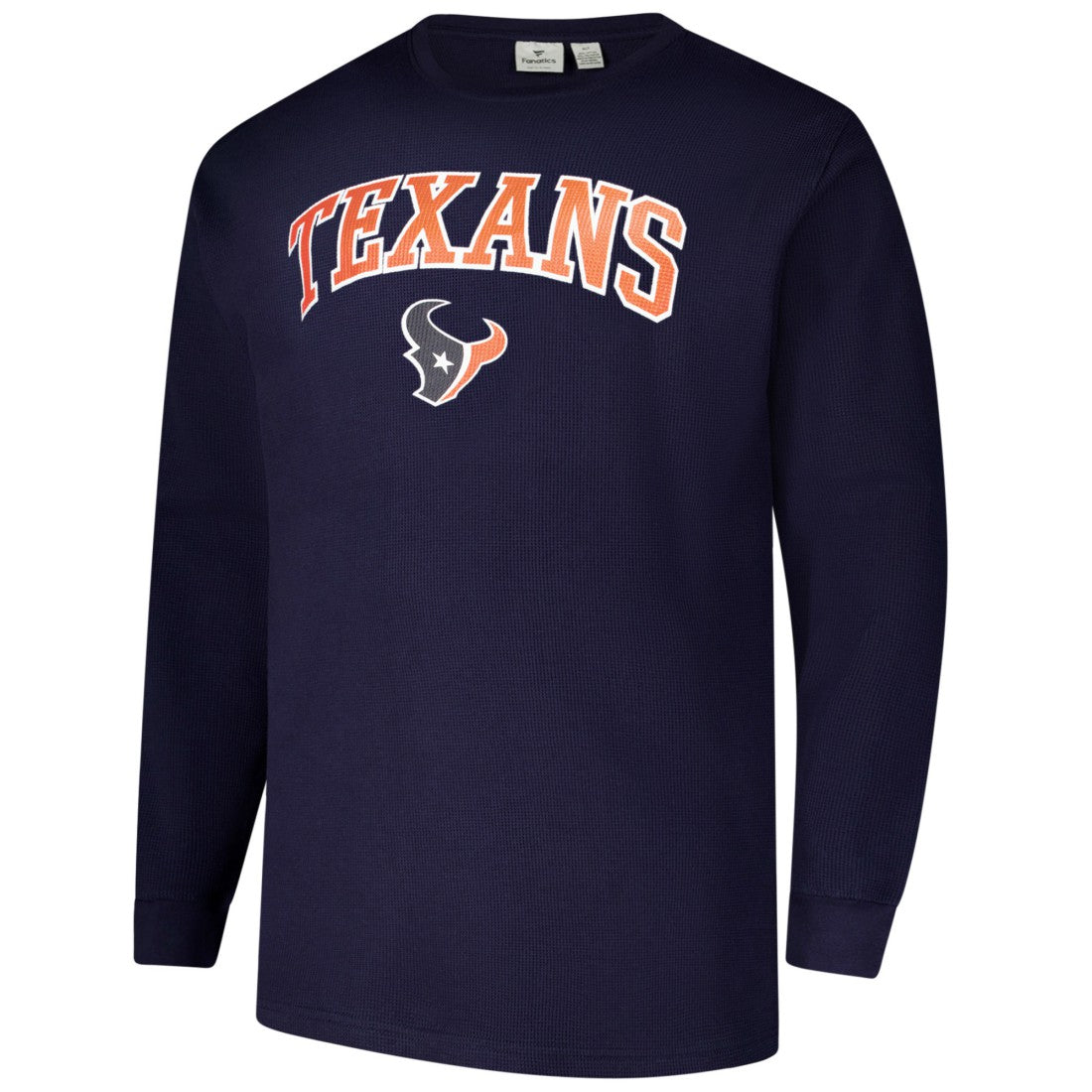 Houston Texans Big & Tall Thermal Long Sleeve T-Shirt - Navy - Fanatics